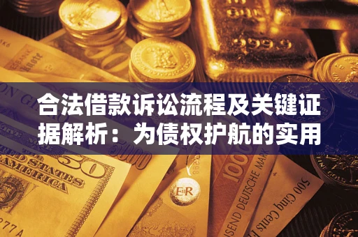 武汉合法借款诉讼流程及关键证据解析：为债权护航的实用指南