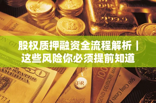 武汉股权质押融资全流程解析｜这些风险你必须提前知道