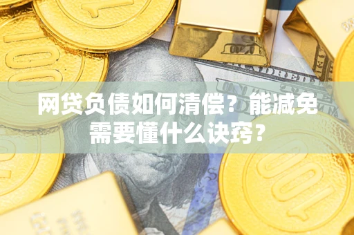 武汉网贷负债如何清偿？能减免需要懂什么诀窍？